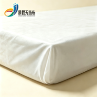 Sprei sekali pakai dari bahan PP spunbond non-woven putih custom pabrik untuk penggunaan hotel, wisma, SPA, dan salon