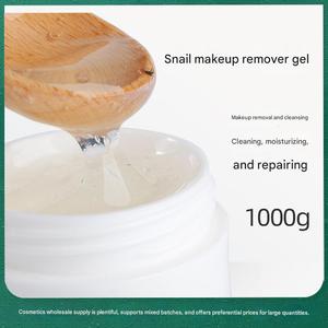 Base de Gel Limpiador Semiacabado al por Mayor de 1KG 5KG <span class=keywords><strong>con</strong></span> Mucina de Caracol y Hamamelis, Lavado Facial Suave OEM para Piel Sensible - Product Image 4
