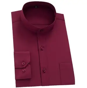 Новая рубашка из хлопка Оксфорд с длинными рукавами Мужская Корейская версия приталенный однотонный повседневный костюм для молодежи и среднего возраста мужская одежда