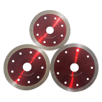 Lâmina de corte de diamante oem, lâmina de corte turbo fino de 105/115/125/180/230mm para disco de serra de porcelana