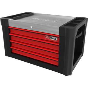 KS TOOLS - 873.0004 Workshop <b>trolley</b> attachment P10TC <b>with</b> 4 <b>drawer</b> - EAN 4042146824085 METAL <b>DRAWERS</b> WORKSHOP <b>DRAWERS</b> - Product Image 1