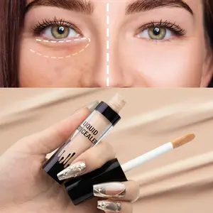 Hoge Dekking Concealer Voedende Vloeibare Foundation Buis Concealer Voedende Foundation Foundation Voor Onder De Ogen Donkere Kringen Concealer