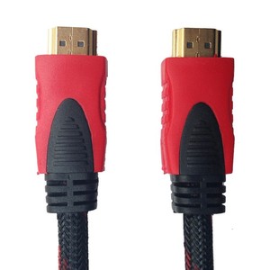 สาย HDMI แบบถัก หัวต่อชุบทอง ความละเอียด 1080P ใช้กับทีวี แบบตัวผู้ต่อตัวผู้ - Product Image 2