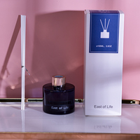 Désodorisant diffuseur de roseaux bouteille en verre Diffusion essentielle bâton de Fiber sécurité diffuseur d'aromathérapie sans feu