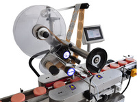 KEFAI étiqueteuse automatique d'autocollants à clip en L pour coins de boîtes en carton étiqueteuse d'angle anti-effraction personnalisée