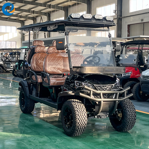 Voiture de golf électrique homologuée pour la route, 4 places, avec batterie au lithium et certification CE - Product Image 2