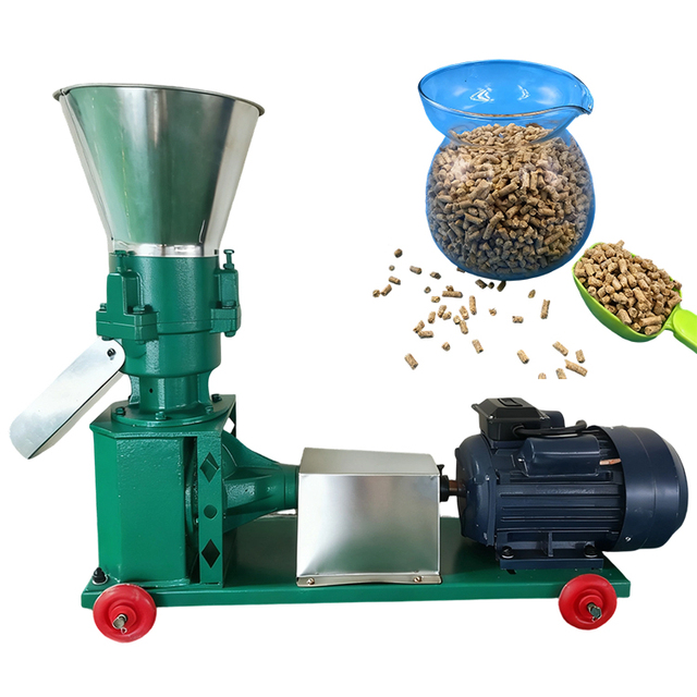 Chicken Feed Pellet Machine,Animal Feed Grinder with Feed Making diesel Mill Machine for Sale
