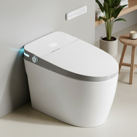 Nouveau design de cuvette de toilette en céramique WC bidet sanitaire automatique salle de bain toilette intelligente