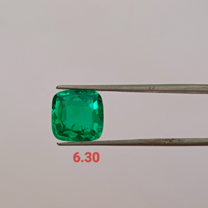 Piedra Preciosa Verde Cultivada en Laboratorio de Primera Calidad, Corte Personalizado en Múltiples Formas, Alta Claridad, para Joyería Artesanal - Product Image 2