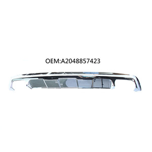 Panel Decorativo Inferior Electrochapado para Parachoques Trasero de Mercedes-Benz GLK X204 A2048857423 - Product Image 3