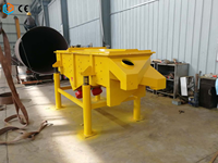 Anpassbare Lineare Vibrationssiebmaschine mit Vibrationsmotor Edelstahl 304 Siebtrenner