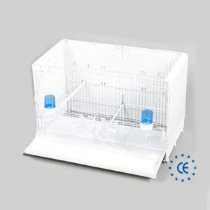 <span class=keywords><strong>Jaula</strong></span> Metálica Apilable <span class=keywords><strong>para</strong></span> Cría de Aves - <span class=keywords><strong>Jaula</strong></span> Grande y Resistente <span class=keywords><strong>para</strong></span> Loros con Bandejas Extraíbles, <span class=keywords><strong>Canarios</strong></span>, Agapornis - Product Image 3