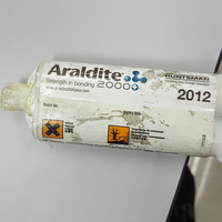 Aralaite 2012 Colle Époxy en Pâte, Durcissement 5-8 Min, Adhésif Multi-Matériaux pour Métal, Bois, Béton, Construction et Réparation