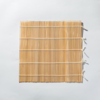 Esterilla de Bambú Cuadrada Qingzhu para Sushi - Herramienta de Cocina Reutilizable y Ecológica para Proyectos Caseros DIY