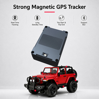 Traceur GPS miniature 4G LTE 2G BLE magnétique et étanche pour la sécurité des flottes, avec alarme de chute et alerte géofence