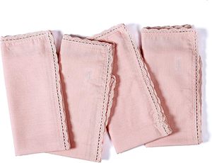 Servilletas de Lino 100% Personalizadas, Multicolores, con Buen Precio y Producto de Tendencia, Servilletas Color Borgoña, Servilletas Rosas - Product Image 3