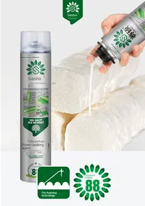 [XiBao] Best Selling750ML Spray Polyurethane PU FOAM Adhesive Pu Foam Adhesive Polyurethane Expanding Foam