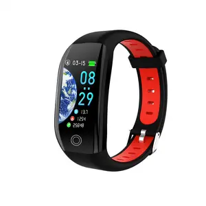 新款F21智能腕带心率血压健身追踪器带Ip68防水智能手表手环