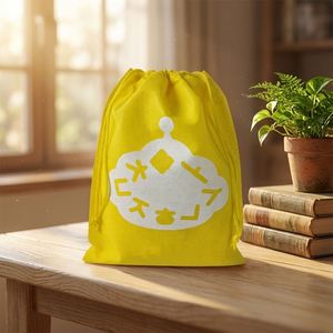 Sac de rangement en tissu non tissé personnalisé, réutilisable, écologique, imprimé en sérigraphie, pour chaussures, à prix abordable - Product Image 1