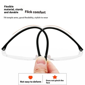 Kính mắt Frames Reading Kính Eyewear quang khung màu xanh Chặn ánh sáng lunettes mắt đặt hàng trực tuyến kính cận thị - Product Image 2