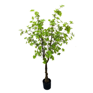 Real Touch Bell Tree Artificial Enkianthus Perulatus para jardín Adornos para el hogar Arboles Oficina Topiary Simulación Crafts Em Vaso - Product Image 6