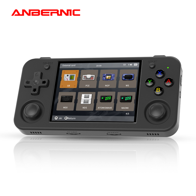 Retro Handheld Console Linux System 3.5 Inch IPS Screen Anbernic RG 35XX H Portable for Games