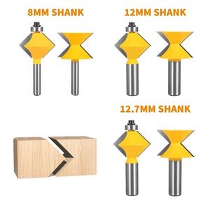 90 Degree <strong>Edge</strong> Banding Assembly <strong>Router</strong> <strong>Bit</strong> Woodworking Milling Cutter Carbide <strong>Bit</strong> for Wood Trimming and Slotting Tool - Product Image 3