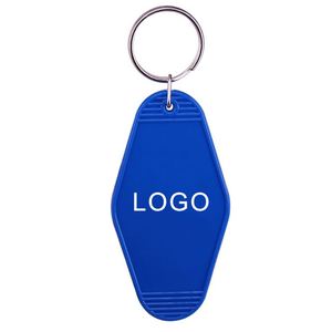 Promotional Logo Vintage <b>Key</b> Chain Retro Blank Acrylic Plastic Hotel Room <b>Custom</b> Motel Keychain - Product Image 2