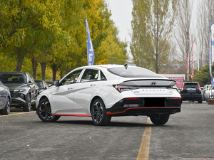 2023 cho Hyundai Elantra 1.5L CVT GLX phiên bản ưu tú fwd xe với động cơ Turbo hộp số Tay ghế vải chạy - Product Image 2