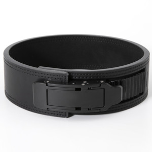 Cinturón de Gimnasio de Cuero Vacuno con Logotipo Personalizado al por Mayor para Hombres, Soporte Lumbar para Fitness, Levantamiento de Pesas y Powerlifting - Product Image 5