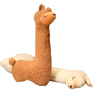Animal de <span class=keywords><strong>peluche</strong></span> <span class=keywords><strong>gigante</strong></span> para niños, juguete de felpa suave de <span class=keywords><strong>alpaca</strong></span>, con felpa para dormir, venta al por mayor de fábrica - Product Image 2