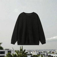 Pull-over en tricot pour femme, nouvelle collection automne, décontracté, respirant, col rond, manches régulières, nylon/acrylique, coupe ample, longueur longue
