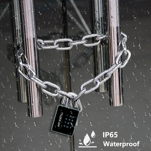 Cho eseye không thấm nước kỹ thuật số RFID Thẻ NFC cho chìa khóa thông minh kết hợp với app ttlock màu xanh răng số cảm ứng bàn phím màu xanh - Product Image 6