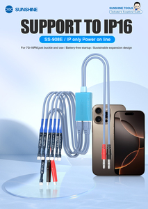 สายชาร์จโทรศัพท์ SUNSHINE รุ่น SS-908E สำหรับ <span class=keywords><strong>iPhone</strong></span> 7 - 16 <span class=keywords><strong>Pro</strong></span> <span class=keywords><strong>Max</strong></span> <span class=keywords><strong>Plus</strong></span> สายไฟ DC จ่ายไฟมั่นคง ใช้งานได้ตั้งแต่เปิดเครื่อง - Product Image 2