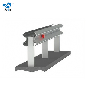 Barrière de sécurité routière GOST (unilatérale) à console rigide KZH en acier galvanisé à chaud H1W2, protection anti-impact ASTM M50 pour la Russie - Product Image 1