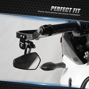 Espejos abatibles rápidos NiceCNC para Yamaha Tenere 700 <span class=keywords><strong>MT09</strong></span> espejo de montaje perforado para <span class=keywords><strong>BMW</strong></span> R1200GS R1250GS Adventure R1200 GSA R1250 GSA - Product Image 2