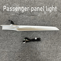 Juego de 7 luces ambientales para coche Mercedes Benz GLC W253 C W205 2015-2022, luces de ventilación de aire acondicionado 4D 3D giratorias, control por aplicación.