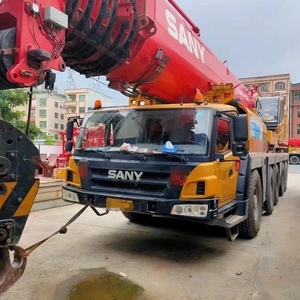 Grúa de 300 toneladas Sany de alta calidad de segunda mano, precio bajo STC750 STC800, maquinaria de construcción grande a la venta - Product Image 2