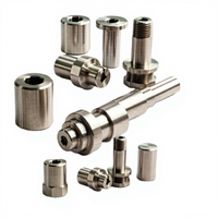 Service OEM professionnel : Douille de tige en acier inoxydable brossé usinée CNC pour pièces de rechange de machines d'automatisation industrielle