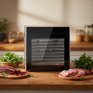 Deshidratador de Alimentos Eléctrico Vevor de 10 Bandejas, Acero Inoxidable, Control Digital, Temperatura Ajustable, Uso Comercial, 1300W - Product Image 2