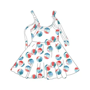 Qingli ODM Baju Pesta Summer Custom Fashion Baby Girl Birthday Dresses