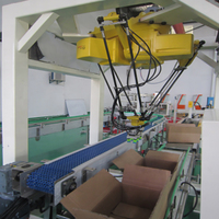 Bras robotisé 6 axes BLMC avec moteur PLC et boîte de vitesses pour l'ouverture et l'emballage automatiques des cartons de lait
