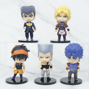 Vente chaude Anime fantastique aventure 6 pièces/ensemble figurine d'anime Kujo Jotaro Higashikata Josuke <span class=keywords><strong>Kakyoin</strong></span> Noriaki jouet figurines - Product Image 2