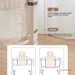 Cuna y Cama Portátil Multifuncional Premium para Bebés Recién Nacidos de 0 a 36 Meses, Plegable, Adaptable a la Cama Grande - Product Image 5