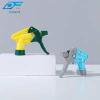 Pulvérisateur à gâchette en plastique PP personnalisé en usine, filetages 28/400 et 28/410, type D, FS105 pour brume fine