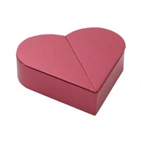 Boîtes en carton en forme de cœur, couleur personnalisée, extra grandes, luxe, fermeture magnétique, emballage pour artisanat des ongles
