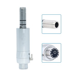 Ensemble de pièces à main dentaires à basse vitesse avec bouton-poussoir, comprenant une tête contra-angle et un cône nasal droit, pour moteur pneumatique 2/4 trous, destiné aux cliniques dentaires - Product Image 3