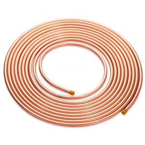 HVAC Copper <b>Tube</b> C12200 Air Conditioning Pancake Coil Copper Pipe with Welding & Cutting Services Customizable Size - Product Image 2