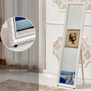 <span class=keywords><strong>Miroir</strong></span> sur pied baroque français vintage, pleine longueur, <span class=keywords><strong>avec</strong></span> cadre sculpté orné, pour chambre, salon, entrée, vente en gros - Product Image 2