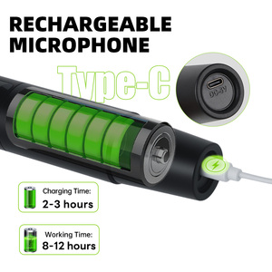 Sistema Microfonico Wireless RAYHAYES RS-668 a 4 Canali RGB per Performance, 4 Microfoni UHF Portatili in Metallo - Product Image 3